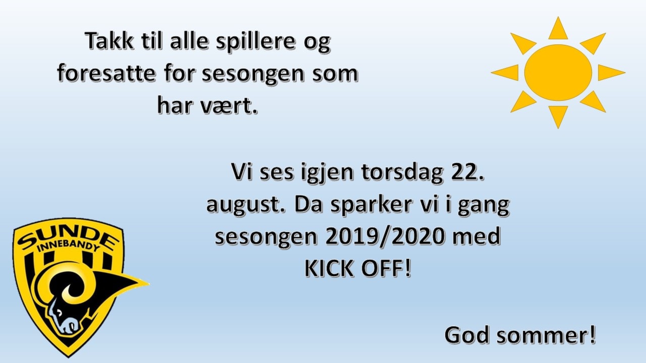 God sommer!
